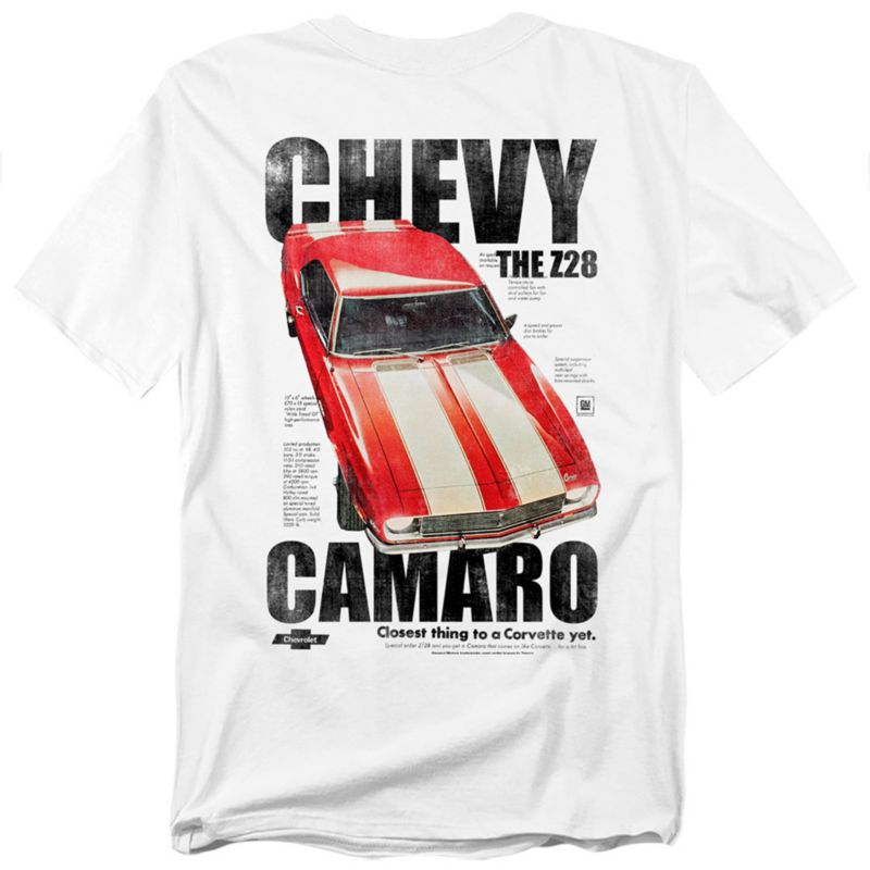 Men's Chevrolet Camaro Z28 Back T-Shirt