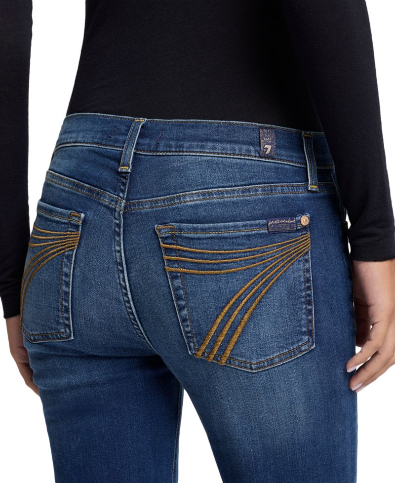 Women's Dojo Tailorless Mid-Rise Flare Slim Illusion Jeans