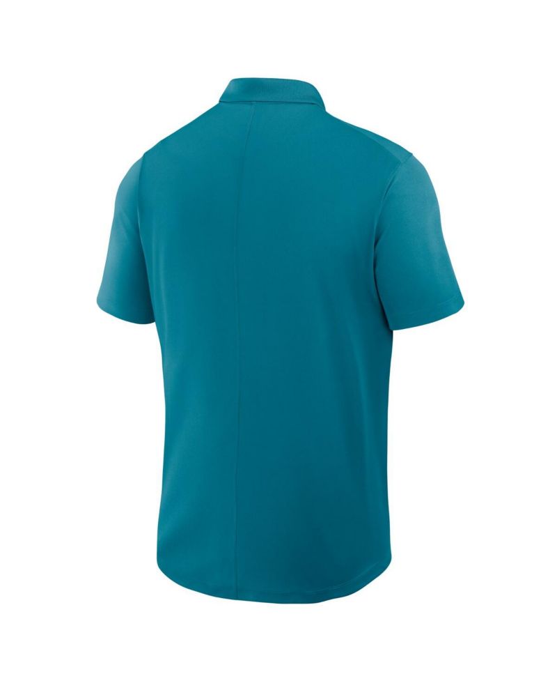 Men's Teal Jacksonville Jaguars Rewind Victory Performance Polo Shirt