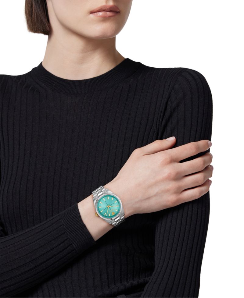 Women's Swiss Millenyium Stainless Steel Bracelet Watch 32mm