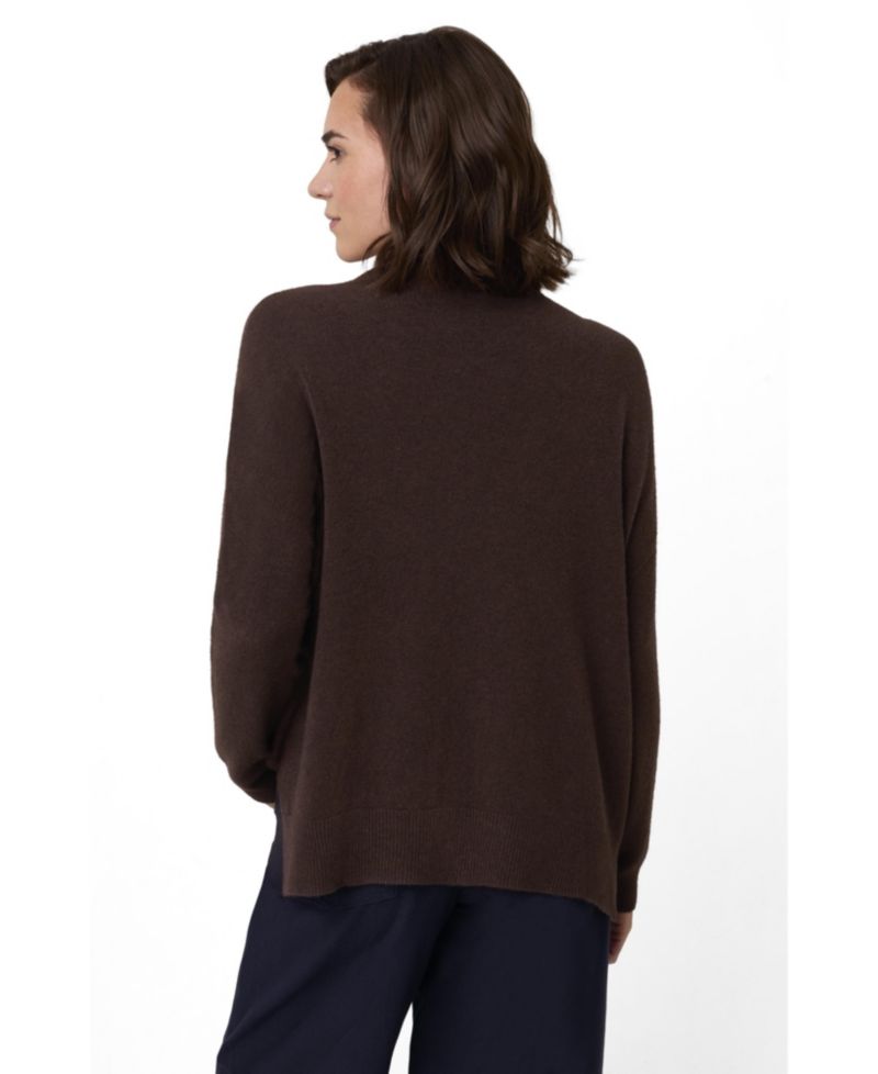 Women's Oversized Slouchy Roll Neck Jumper