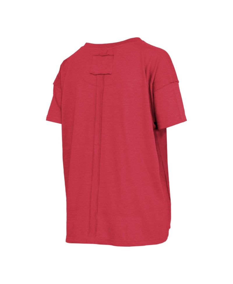 Women's Nebraska Huskers Oversized Heather T-Shirt