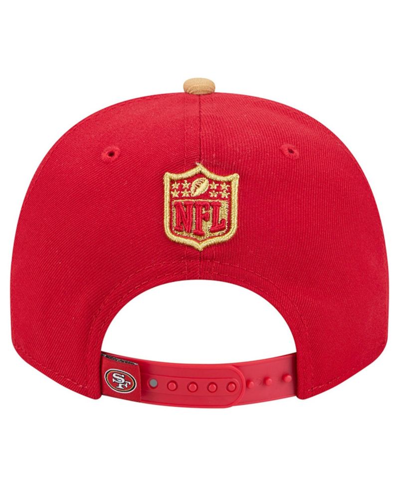 Men's Scarlet/Gold San Francisco 49ers Cartoon A-Frame 9FIFTY Snapback