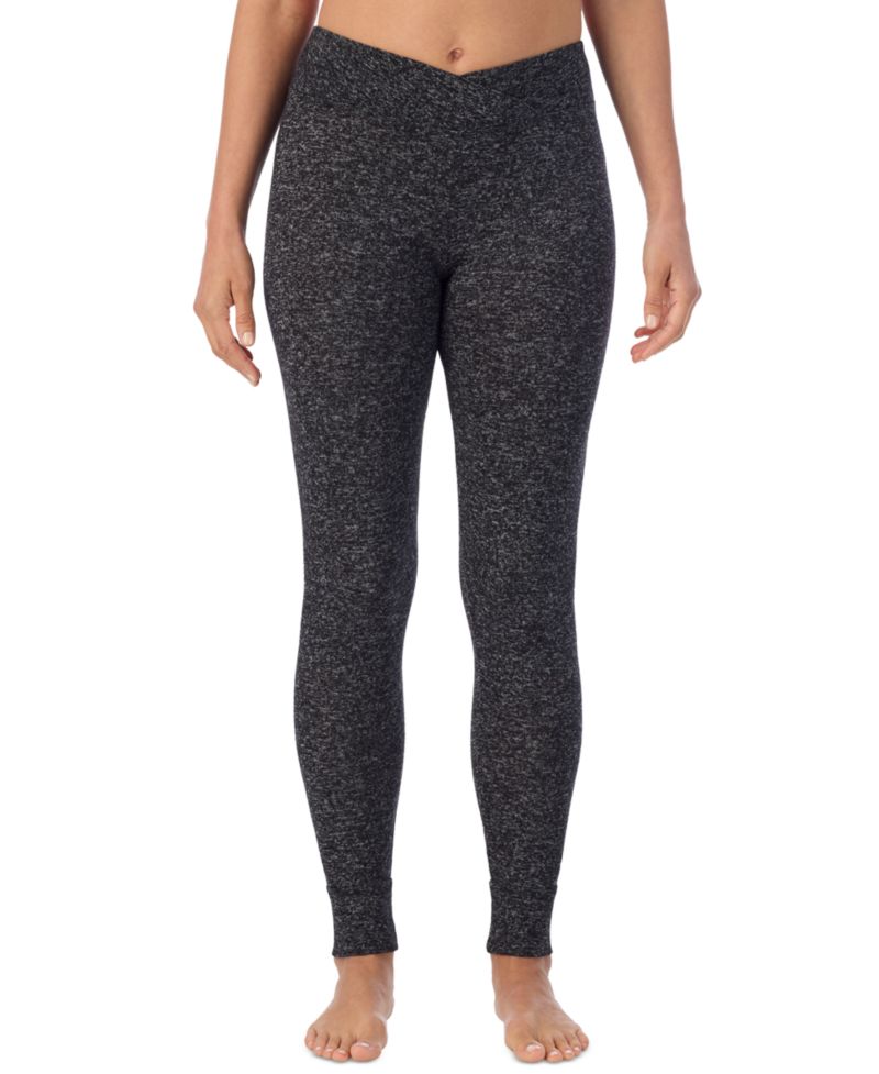 Women's Softknit Sweater-Knit Pull-On Ankle Leggings
