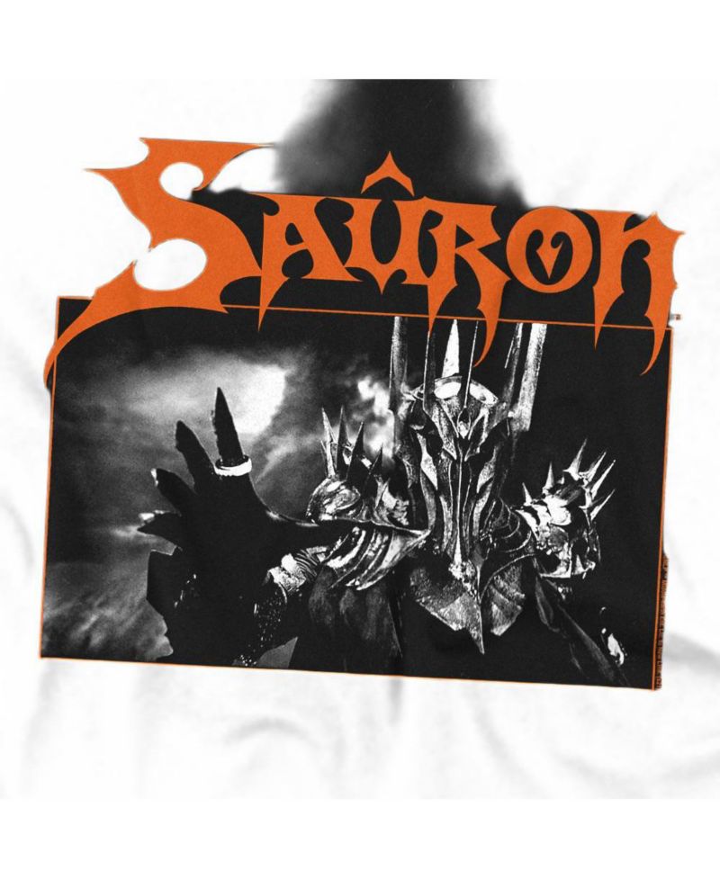 Men's Sauron Long-Sleeve Graphic Crewneck Sweatshirt
