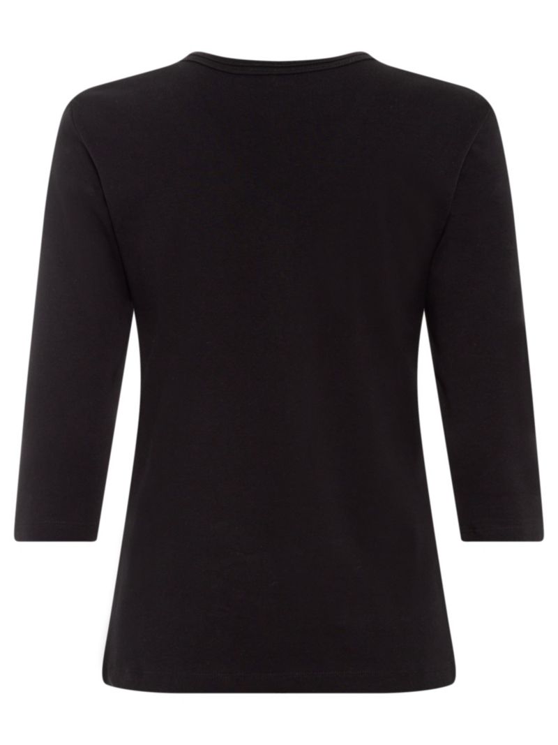 Women's Embellished V-Neckline T-Shirt