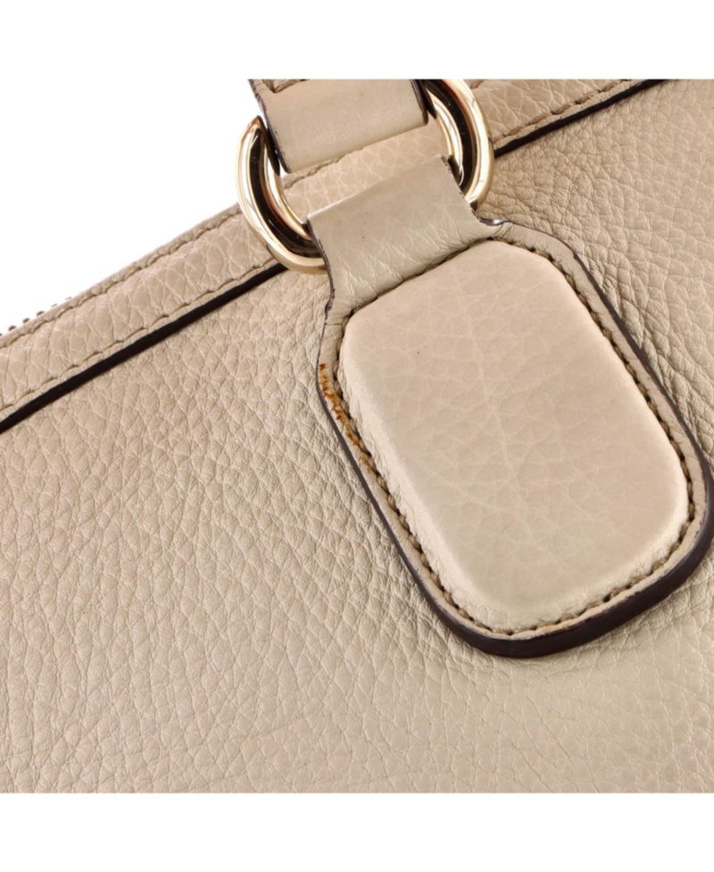Soho Convertible Soft Top Handle Bag Leather