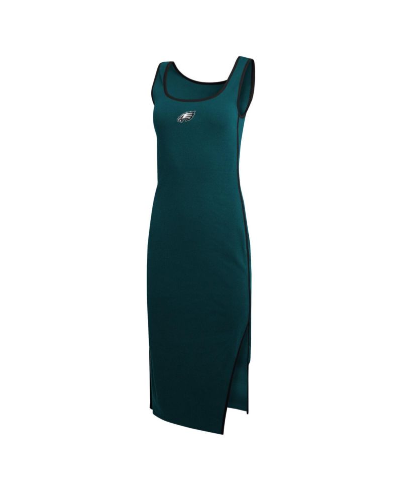 Women's Midnight Green Philadelphia Eagles Ribbed Tank Dress