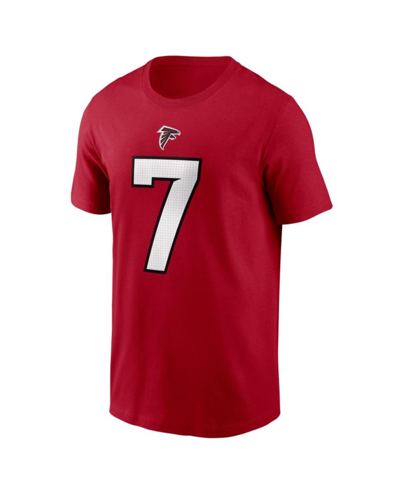 Men's Atlanta Falcons Bijan Robinson Mesh-Detail Numbers T-Shirt