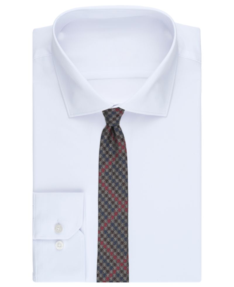 Men's Houndstooth Skinny Tie