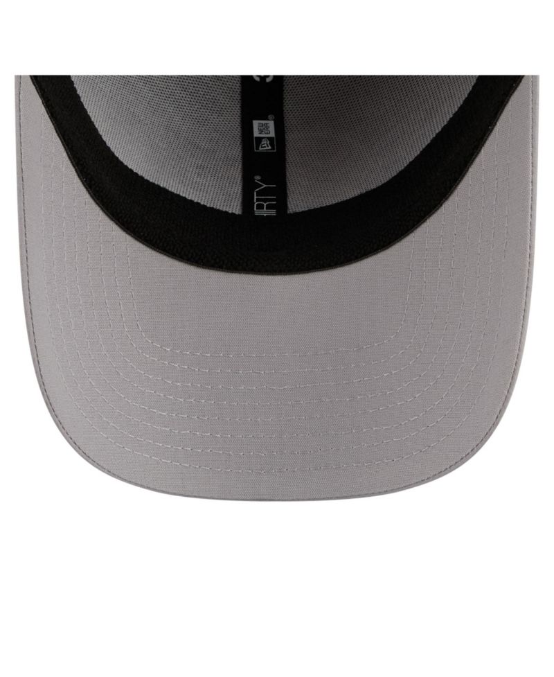 Men's Gray Cleveland Browns Perforated 39THIRTY Flex Hat