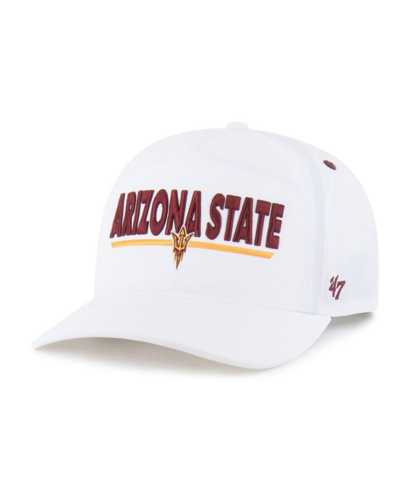 Men's and Women's '47 White Arizona State Sun Devils brrr&deg; Expressway Hitch Adjustable Hat