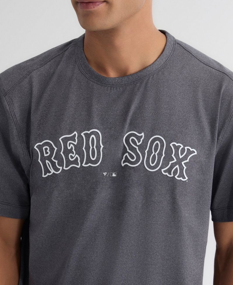 Men's Charcoal Boston Red Sox Clutch Winning Edge T-Shirt