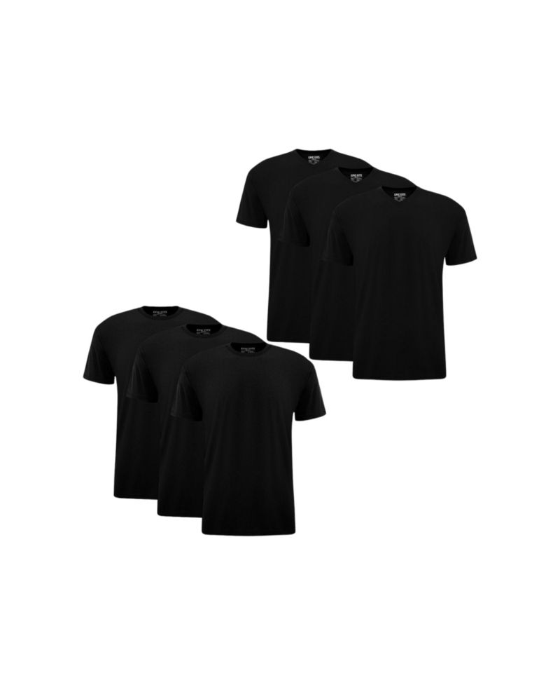 Men's Mixed T-Shirt, 6-Pack