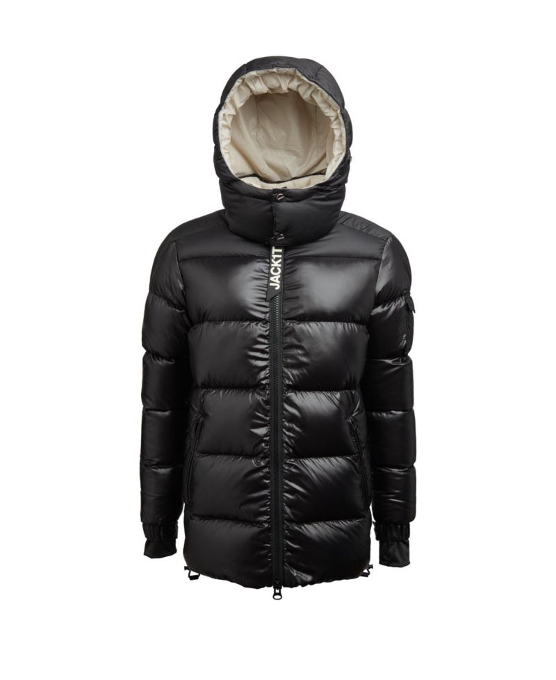 Women's High Collar Down Puffer Jacket