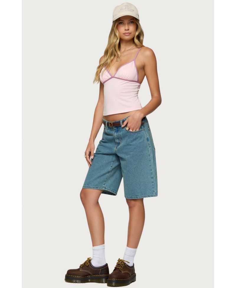 Womens Leona Contrast Tank Top