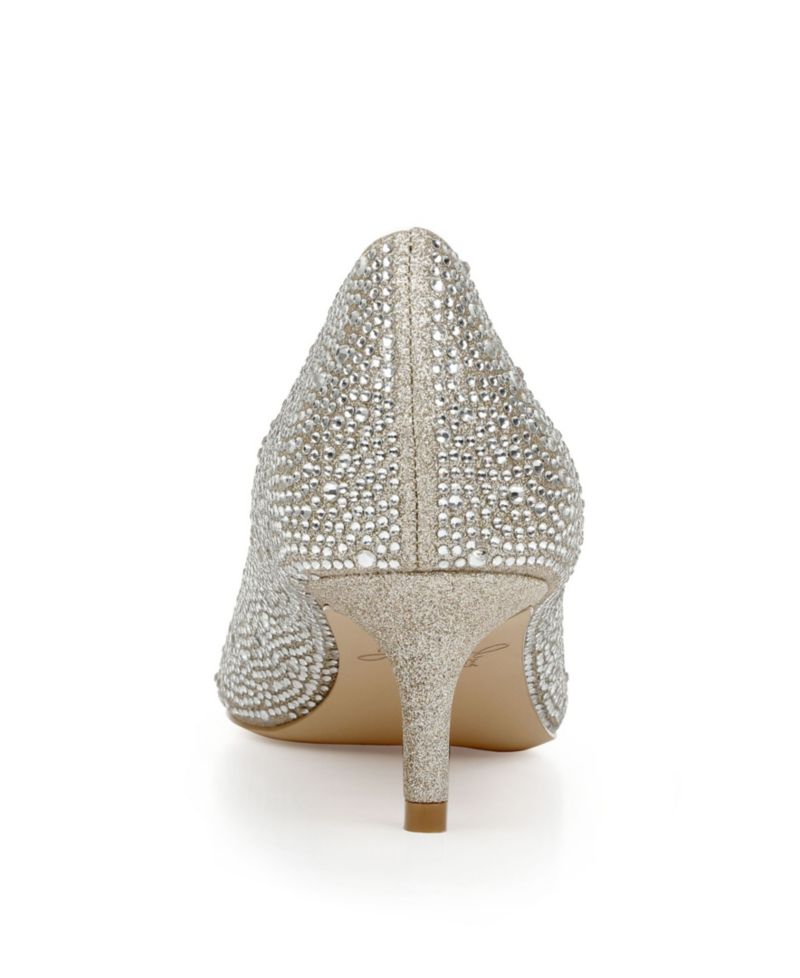 Women's Frenchie Kitten Heel Evening Pumps