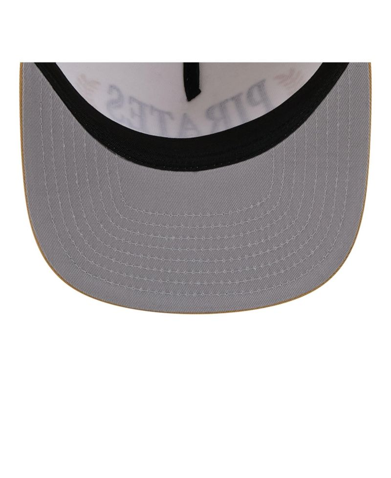 Men's Cream Pittsburgh Pirates Club 9FIFTY A-Frame Snapback Hat