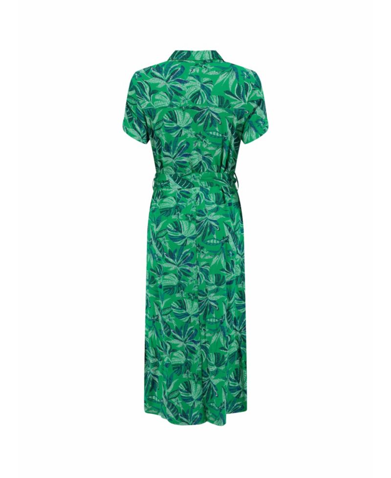 Women's Neem Printed Shirt Dress