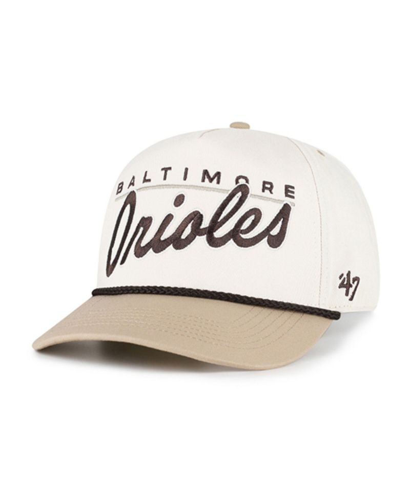 Men's Natural/Tan Baltimore Orioles Neutral Terrain Hitch Rope Adjustable Hat