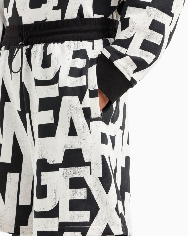 Men's Logo Print Drawstring Sweatshorts