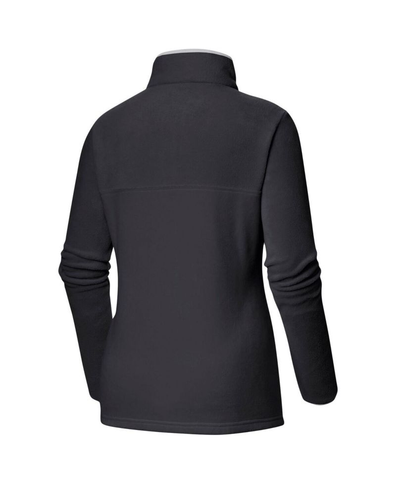 Women's Black Chicago Blackhawks Benton Springs Half-Snap Jacket