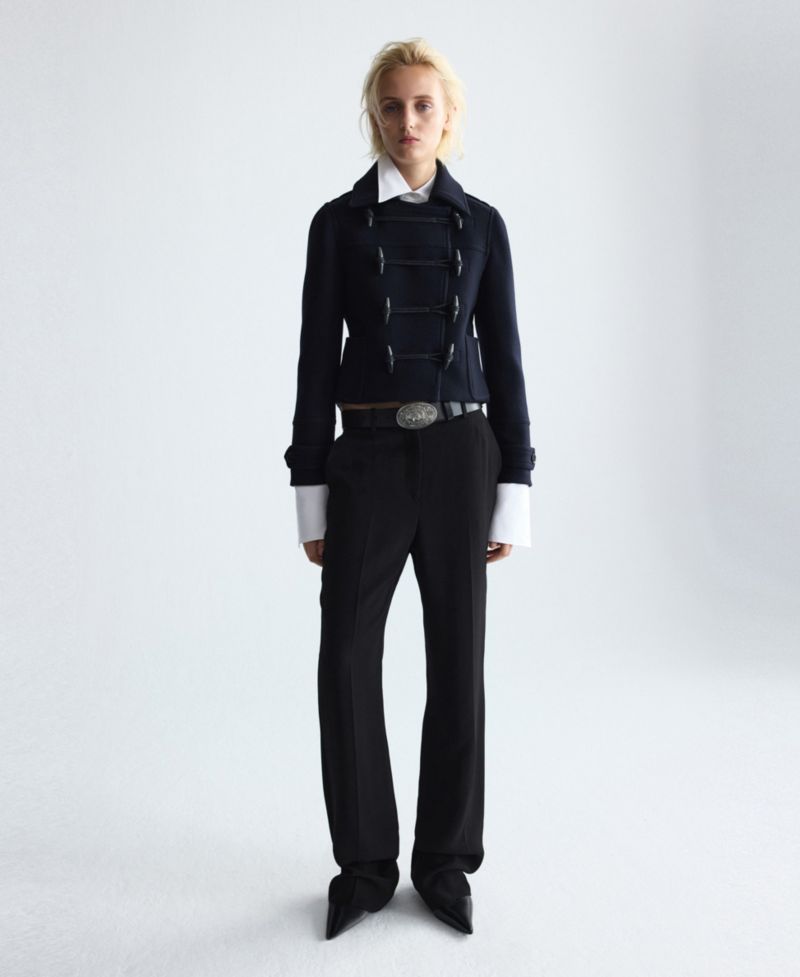 Women's Selection Wide-Leg Wool Suit Trousers