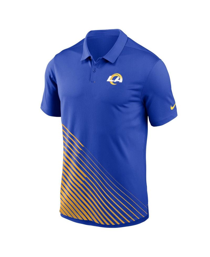 Men's Royal Los Angeles Rams Vapor Performance Polo Shirt