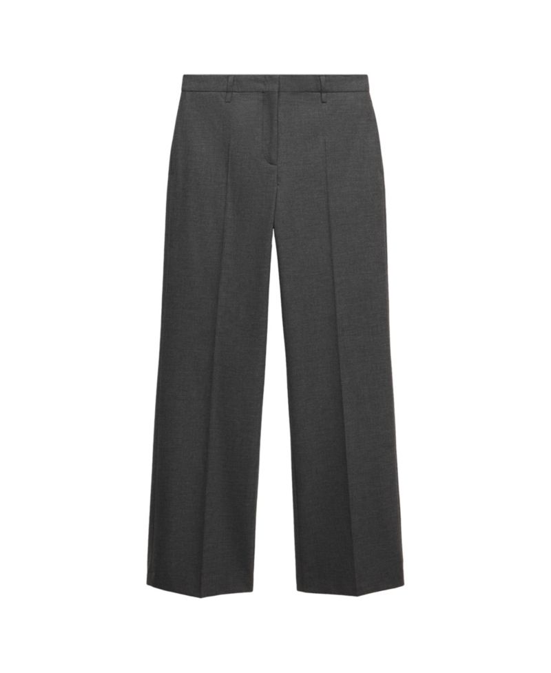 Women's Selection Wide-Leg Wool-Blend Pants