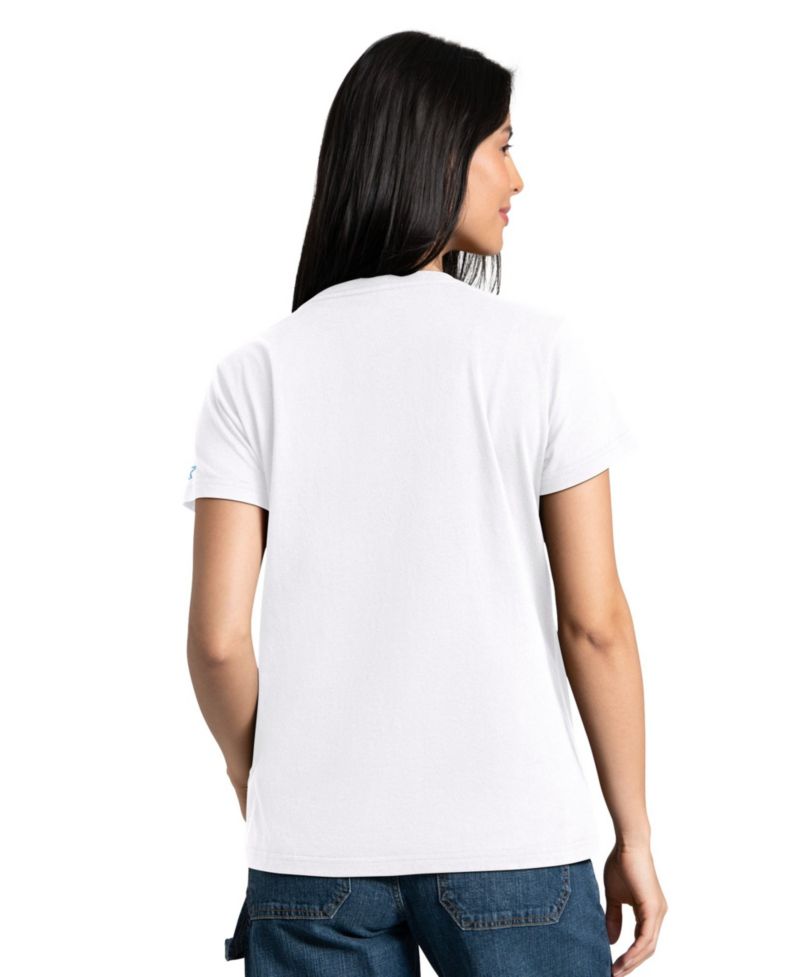 Women's 2-piece Light Blue/White Tennessee Titans T-Shirt