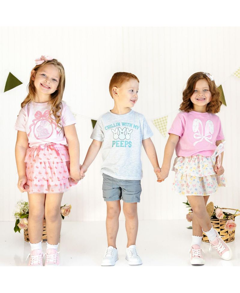 Toddler Girls Sweet Floral Skort