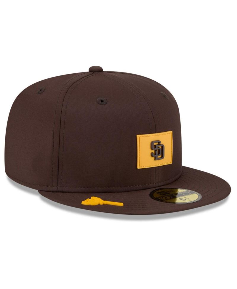 Men's Brown San Diego Padres 2026 Clubhouse 59FIFTY Fitted Hat