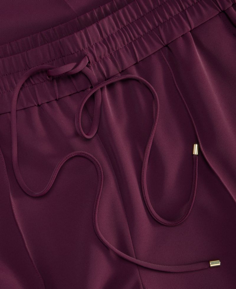 Women's Drawstring Wide-Leg Pants