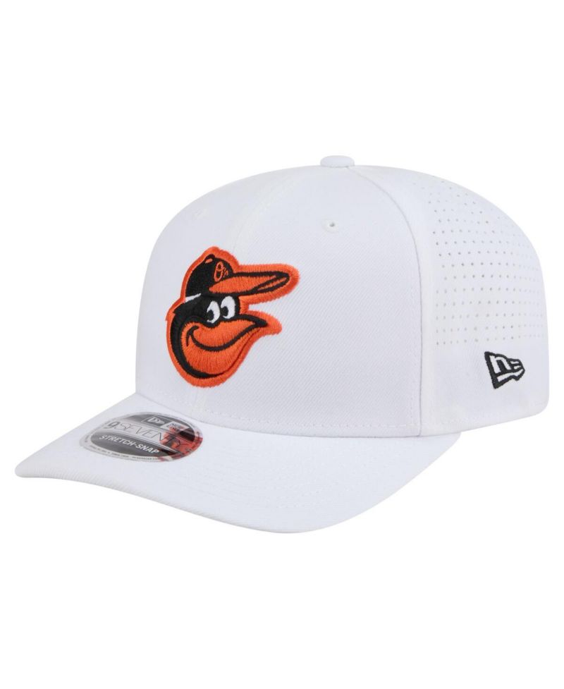 Men's White Baltimore Orioles COOLERA 9SEVENTY Adjustable Hat