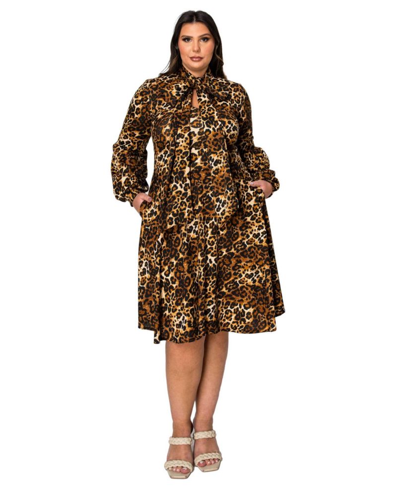 Plus Size Zayleigh Flare Dress