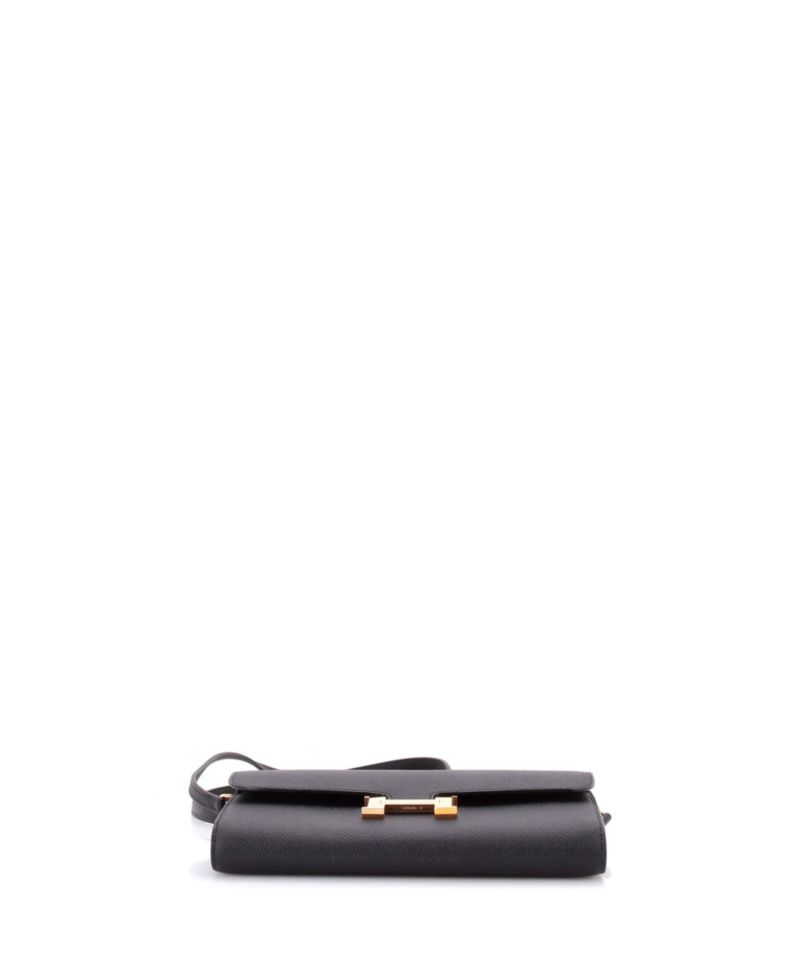 Pre-Owned Hermes Constance To Go Wallet Epsom