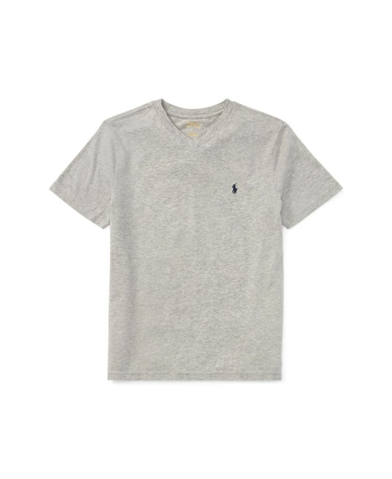 Boys' 8-20 Cotton Jersey V-Neck T-Shirt
