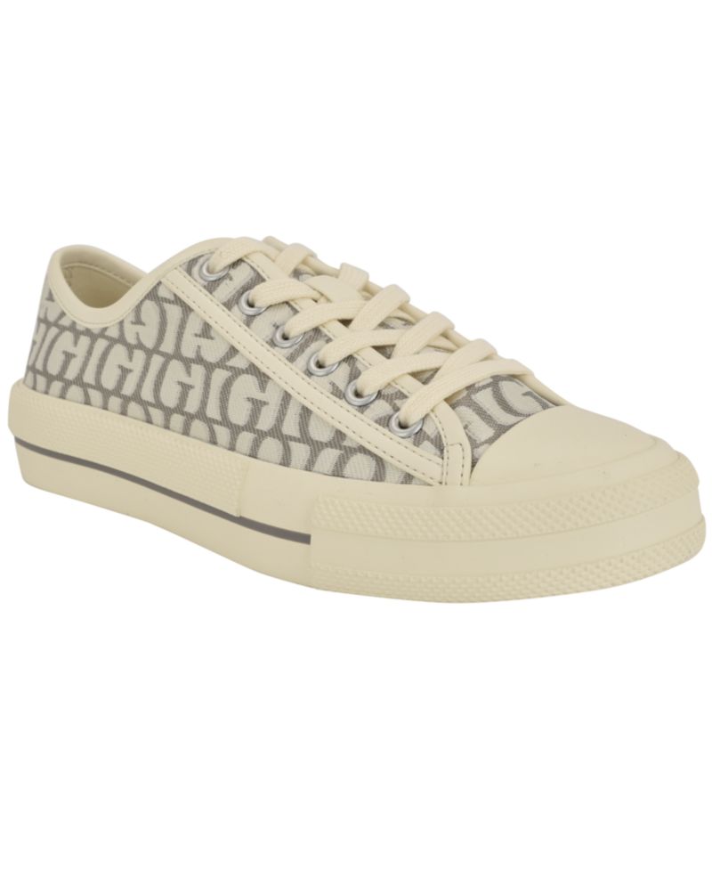 Women's Carey Jacquard Logo Lace-Up Sneakers