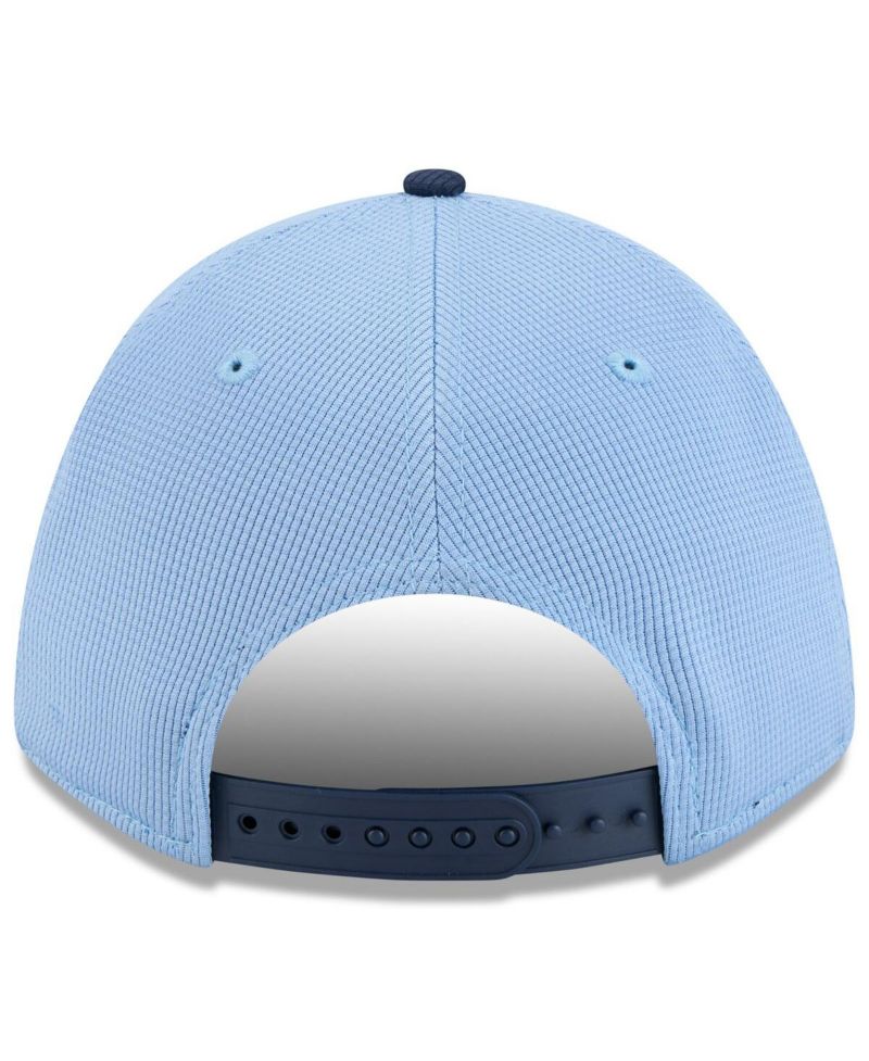 Men's Light Blue Sporting Kansas City 2025 Jersey Hook 9FORTY M-Crown Adjustable Hat