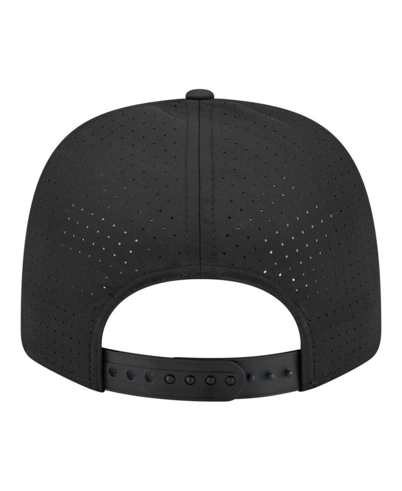 Men's Black San Francisco Giants Circle 9SEVENTY Adjustable Hat
