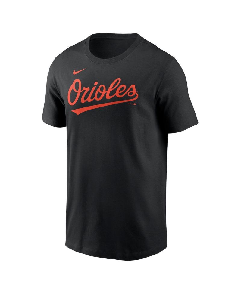 Men's Jackson Holliday Black Baltimore Orioles Fuse Name & Number T-Shirt