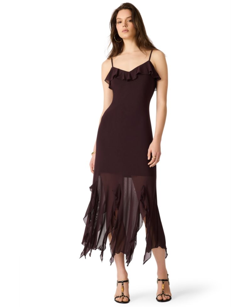 Women's Mariane Mesh Sleeveless Midi Dress