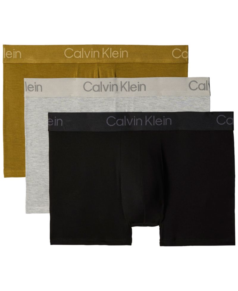 Men's Ultra Soft Modal Trunks Underwear, 3-Pack