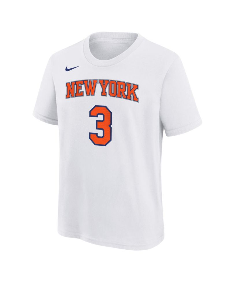 Big Boys and Girls Josh Hart White New York Knicks Association Name & Number T-Shirt