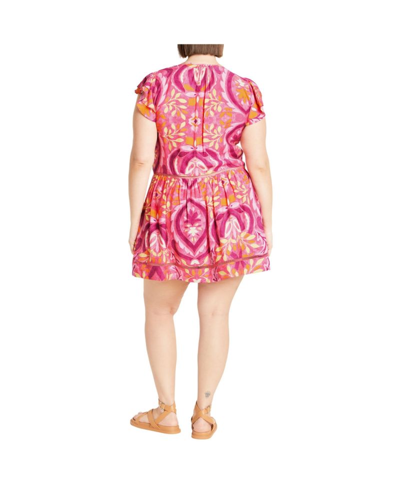 Women's Dallas Print Dress