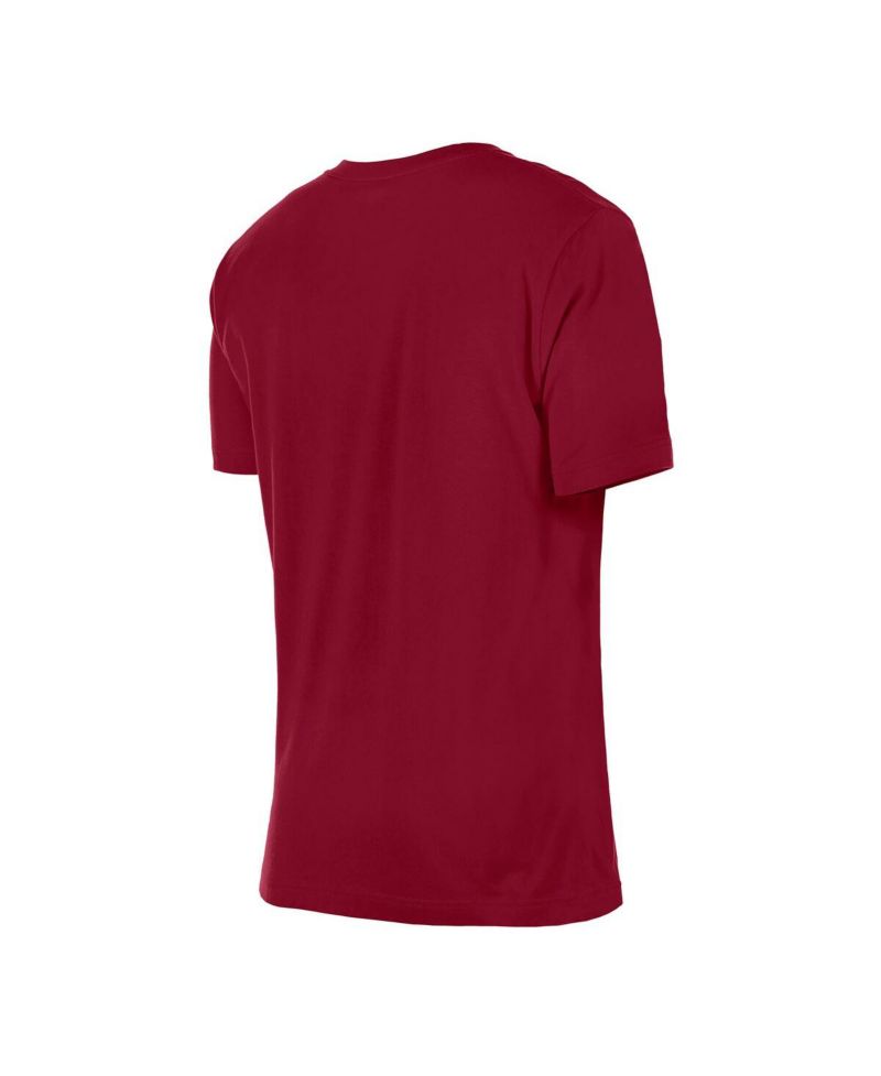Women's Wine Cleveland Cavaliers Glam Game Flower T-Shirt