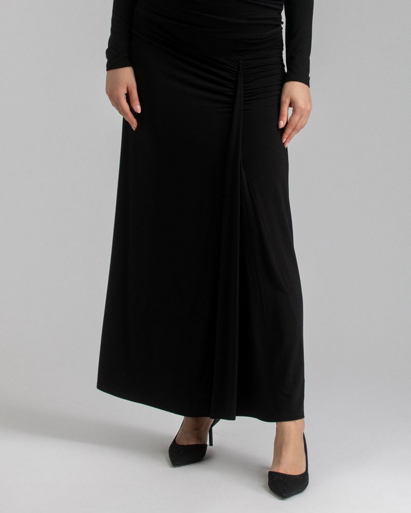 Maternity Ruched Bamboo Jersey Stretch Nike Skirt