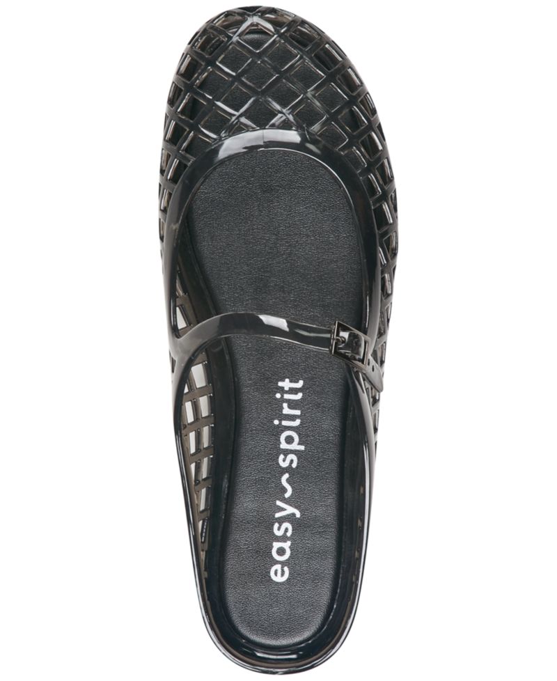Женские туфли-лодочки Yunie Jelly Mary Jane Mule на плоской подошве