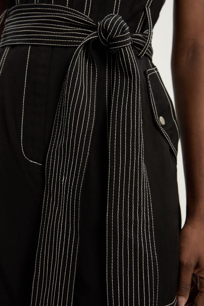 Women's Premium Linen Woven Jumpsuit