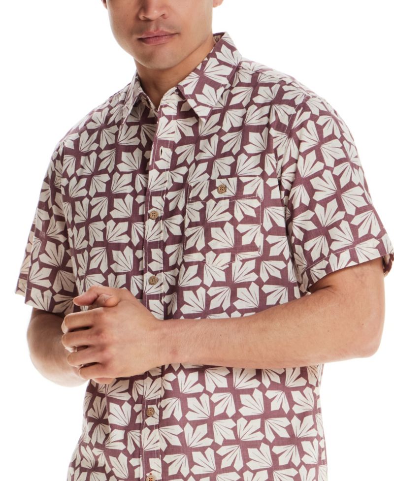 Men's Button-Down Short-Sleeve Shirt